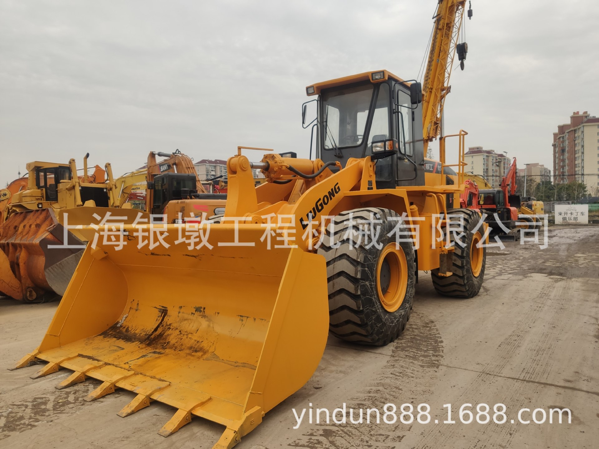 柳工CLG856装载机，二手现货铲车 出口