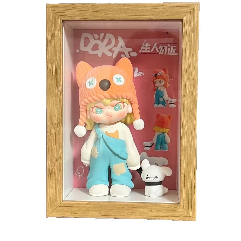 手作りブラインドボックスフォトフレーム収納展示枠玩具人形展示箱フレーム装飾台絵フレーム卸売り|undefined