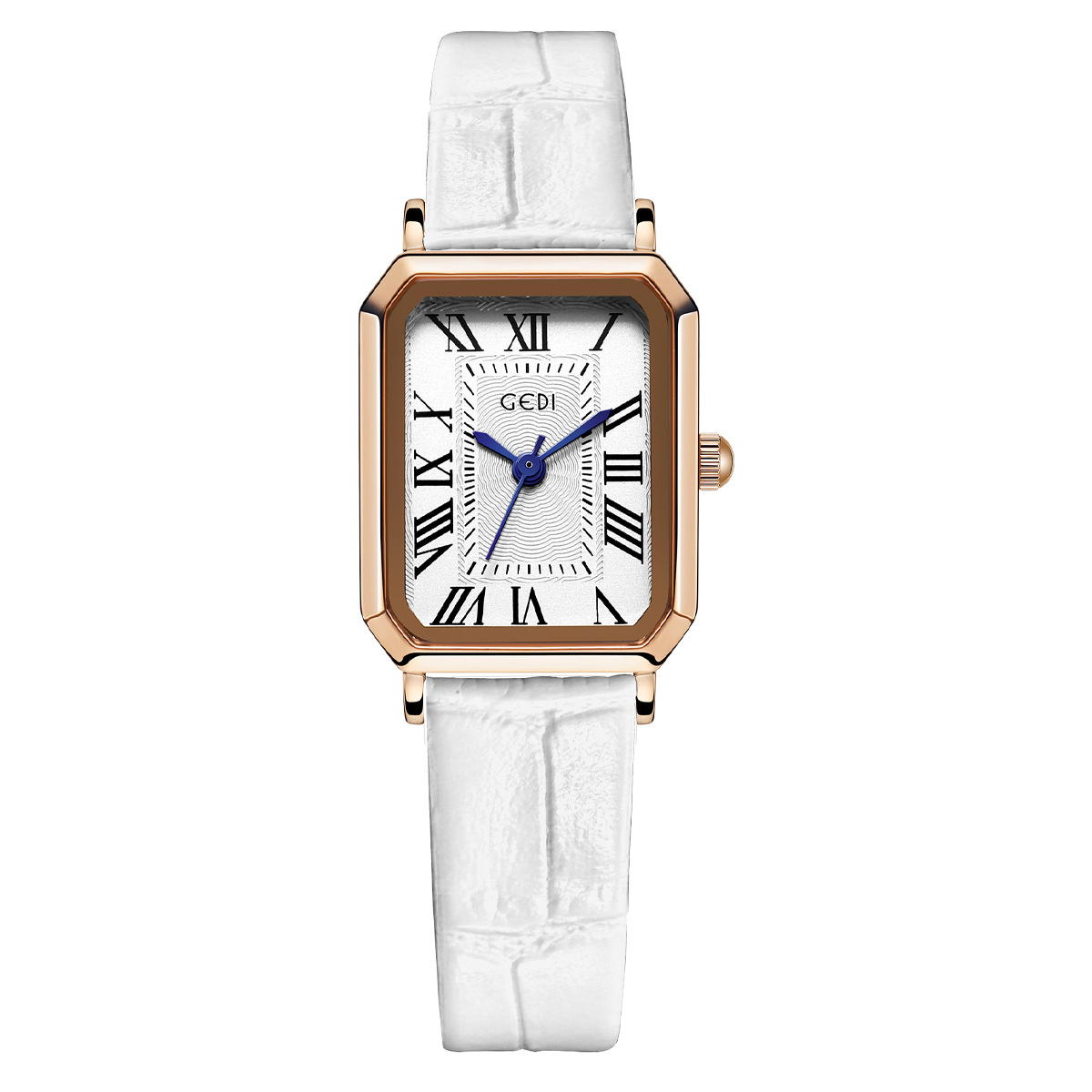 Rose gold shell white plate leucorrhea