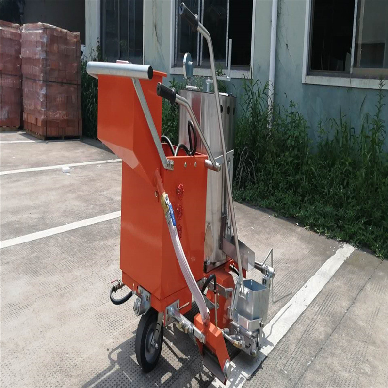 新款热熔划线一体机斑马线震荡划线机 冷喷热熔划线机 公路标线车