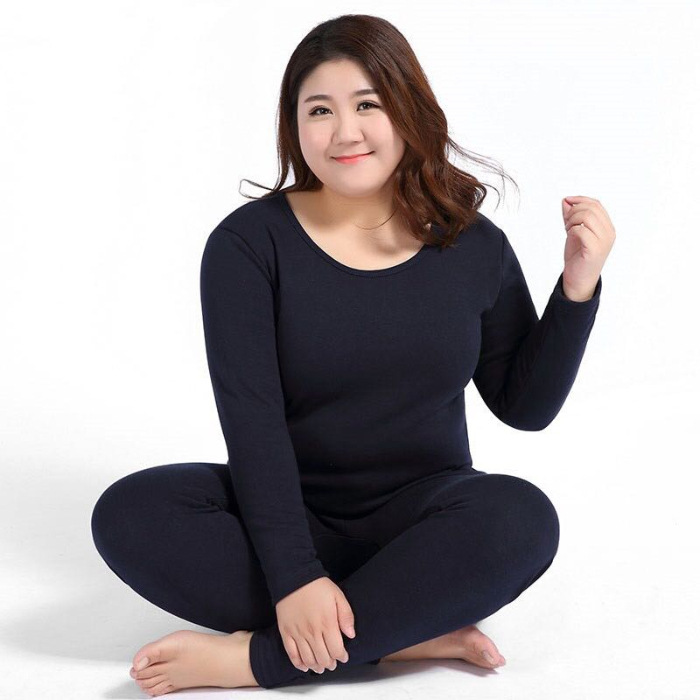 Mayorista calentamiento ropa interior de mujer de color sólido grasa MM aumento de peso pantalones de abrigo de tamaño grande rascar cabello delgado de terciopelo de siete colores 240 jin