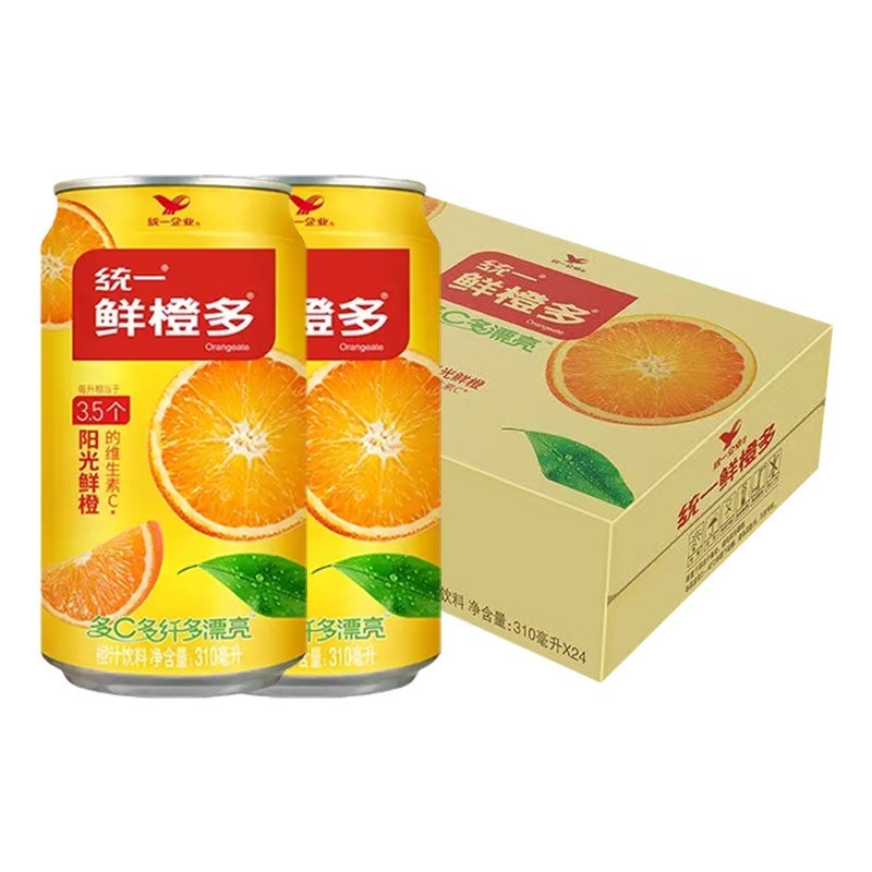 Fresh Orange Drink 310ml*12 cans