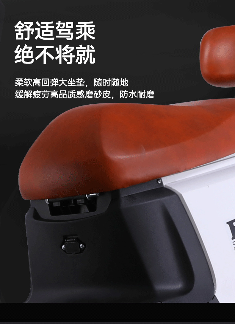 New Long-Range Electric Vehicle 72V Two-Person Electric Motorcycle 60V Battery Car High-Power High-Speed Electric Motorbike Wholesale