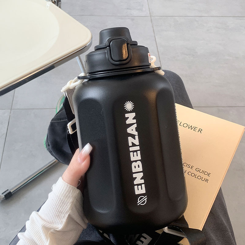 316ステンレス保温ポット高颜値大容量保温カップ携帯運動水筒双飲屋外大腹カップ|undefined