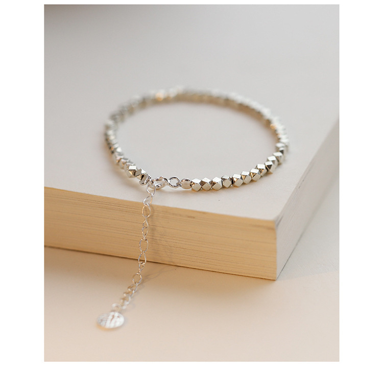 智贝详情图_5碎银几两福牌手链2022年新款碎银子手链女生手