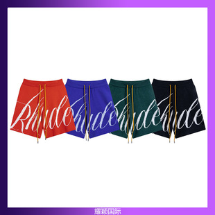 2024��ʽ���� RHUDE ��ĸ LOGO�Ứ���Kᘿ�ë����Ů���e���ɶ�ѝ