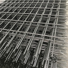 冷轧带肋钢筋网8厘建筑工地网格片HBP300混凝土铁丝网A152路面网