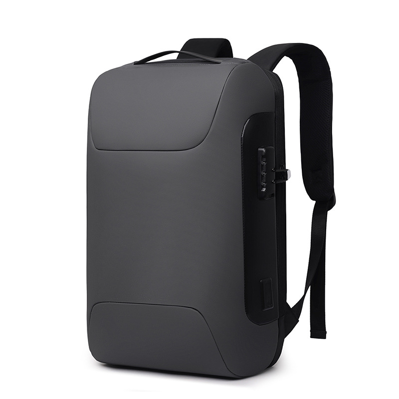 Men's Hard Shell Multifunctional Backpack For Laptop Business_voghion.com