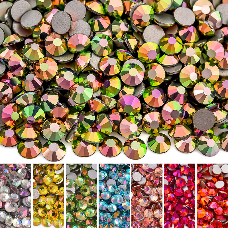 美甲平底钻  国贸A钻装饰水钻手机壳DIY美甲美容玻璃饰品配件辅料