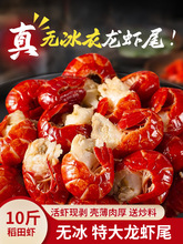 龙虾尾冷冻鲜活小龙虾无冰衣龙虾尾特级大号虾球鲜冻批发生鲜整箱