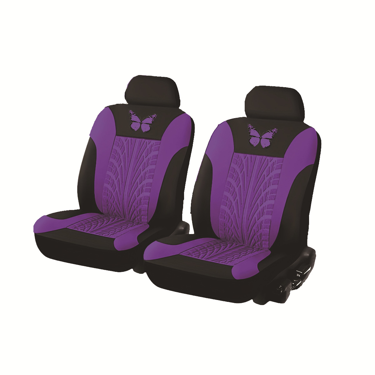 Cojín de asiento transfronterizo exclusivo para automóvil general, artesanía en relieve de mariposa, funda de asiento exquisita, cojín de asiento suave, transpirable y resistente al desgaste