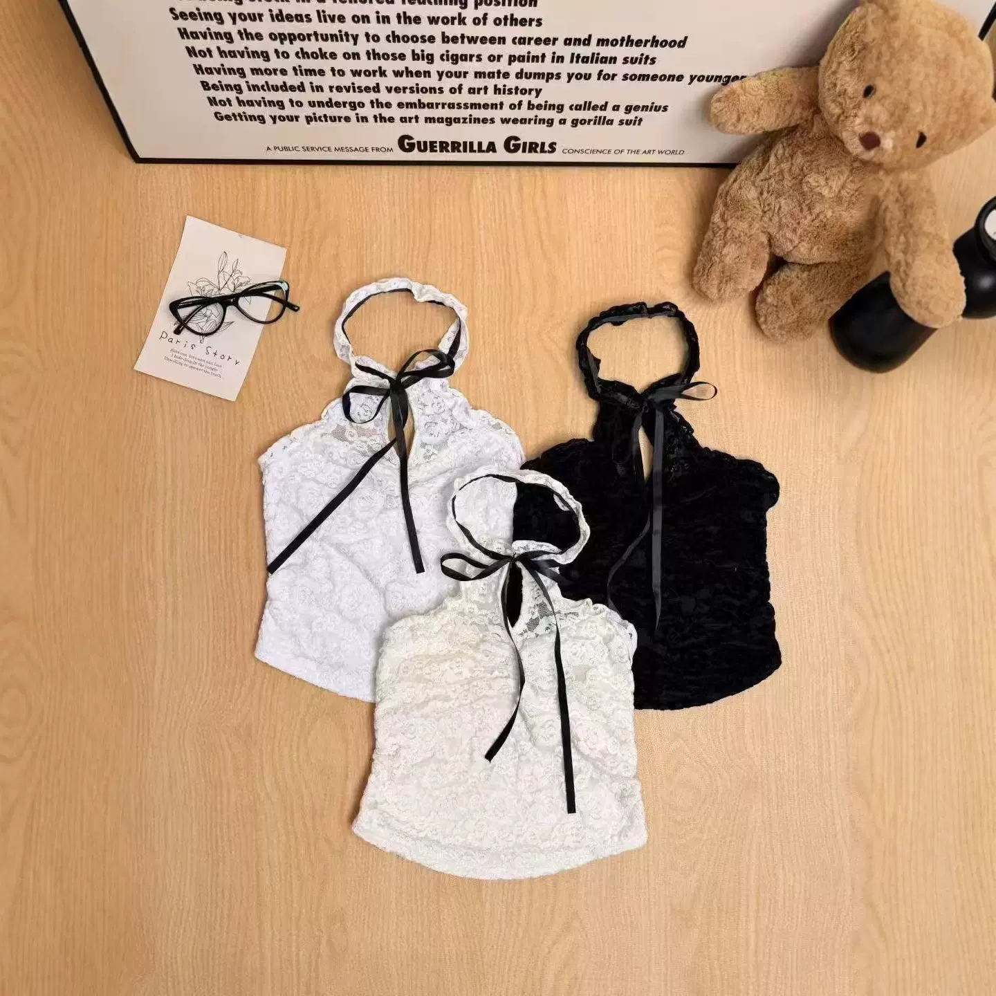 卡通围巾毛衣泰迪熊毛绒玩具送女友情人节礼物陪伴大熊抱枕蝴蝶结