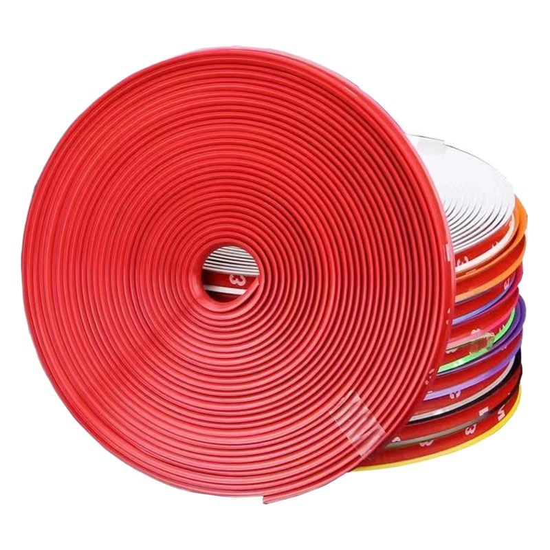 Отделка ступицы колеса автомобиля, кольцо защиты шин, анти-столкновения полосы, ступицы колеса против царапин полосы, декоративные наклейки линии, модификация поставок