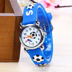 New Year's New Little Boy Outdoor Sports Football Children's Watch Student Quartz Electronic Trendy Gift Watch