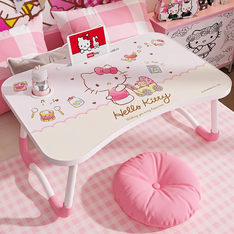 Small Bed Table, Foldable Laptop Table, Bedroom Bay Window Table, Lazy Table, Student Dormitory Writing Desk