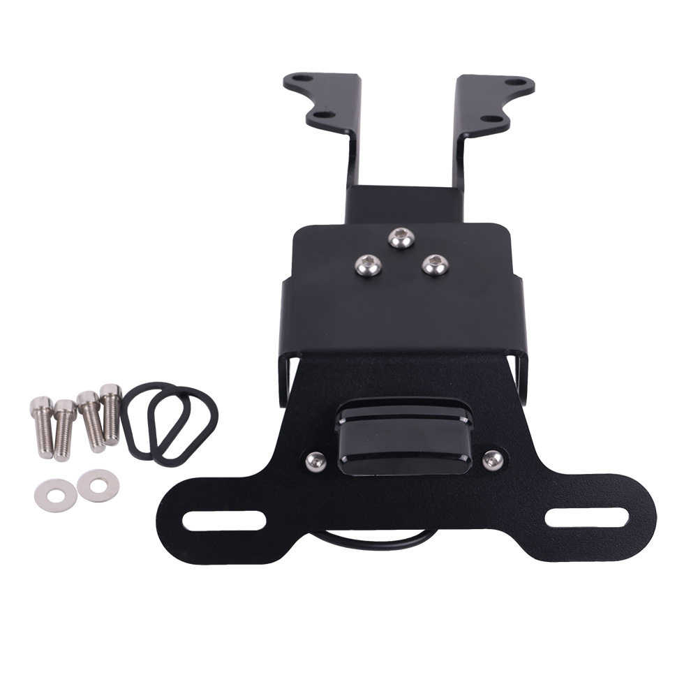 Suitable for Yamaha MT09 Tracer900 FJ09 modified short tail license plate holder motorcycle license plate accessories