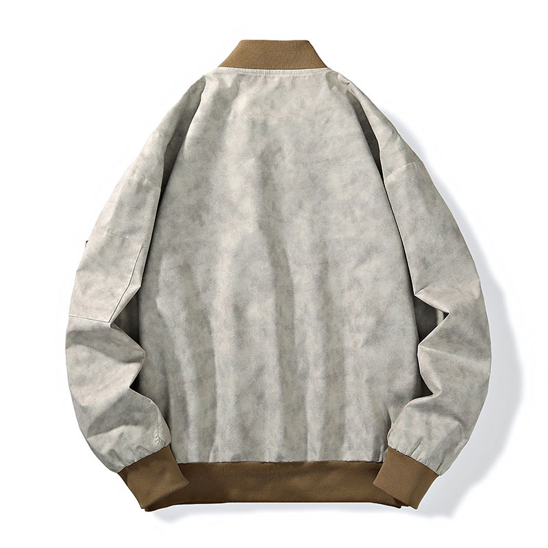 Nouvelle mode mode, manteau décontracté, col baseball, manches de fermeture, veste de style China-Chic, jeunesse homme_voghion.com