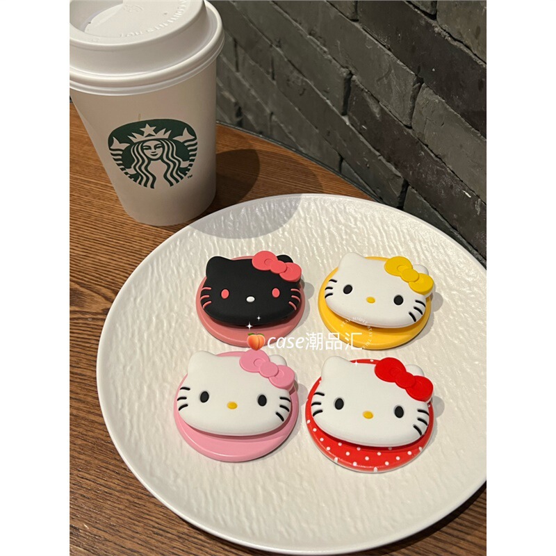 【バブルソーユニバーサル】ハローキティ マグネットスタンド KTキャット 格納式エアバッグ ペーストスタンド 取り外し可能|undefined