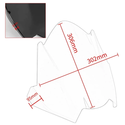 R Rs 17-19 Modified | Motorcycle front windshield