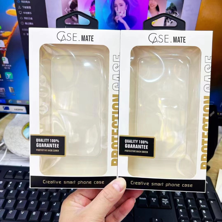 苹果13手机壳包装iPhone14Pro6.9寸通用内托包装盒挂钩收纳数码