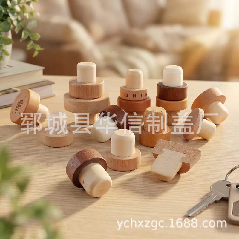 Manufacturer wholesale of high-polymer cork stoppers for red wine, foreign liquor, white wine, empty glass bottles, and perfume bottles Manufacturer wholesale of high-polymer cork stoppers for red wine, foreign liquor, white wine, empty glass bottles, and perfume bottles