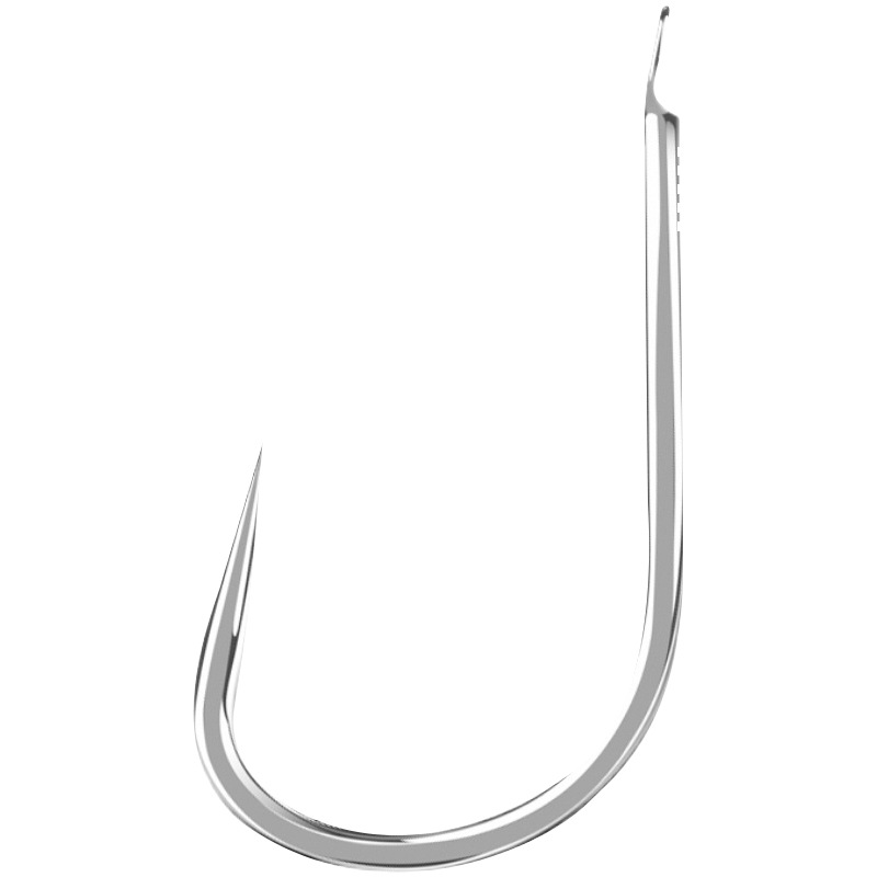 Mosca de mariposa nuevo Kanto anzuelo sin púas a granel Carp Hook hoyo negro especial gancho de mosca competitivo
