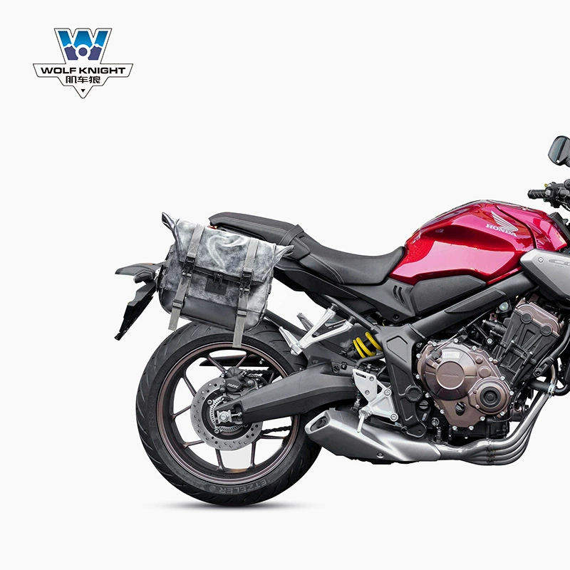 Мускульный автомобиль волк подходит для 2020 Honda CB650R боковые сумки, боковые сумки, ретро-боковые сумки, модифицированный шлем-багаж, быстрый выпуск