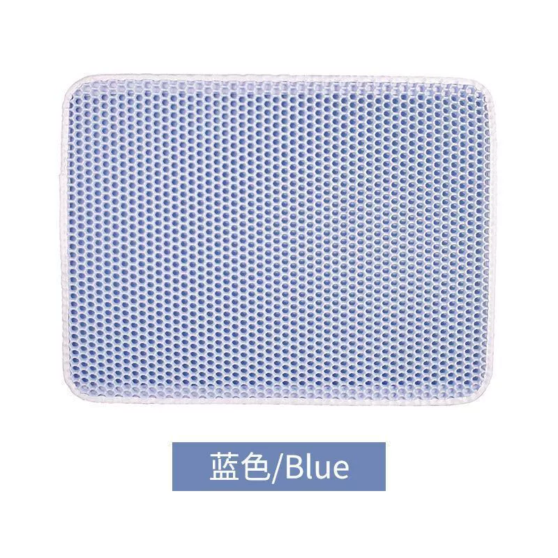 Double-layer Thickened EVA Cat Litter Mat, Washable & Splash-Proof, Multiple Sizes
