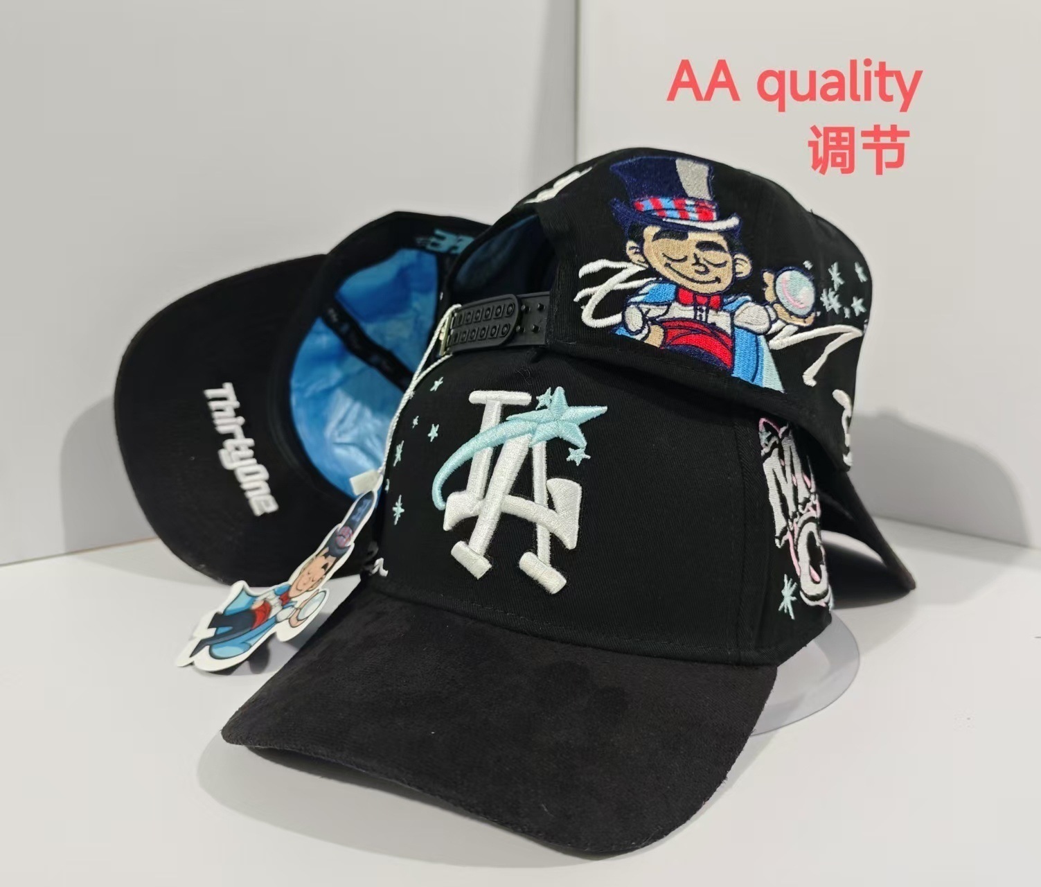 Comercio exterior nuevo 31 LA Dodgers hombres y mujeres equipo de béisbol NY gorra de béisbol completo juvenil callejera gorra ajustable de ala ancha