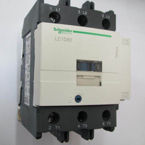 原装正品LC1D80F7C AC110V 50/60Hz Schneider三级交流接触器