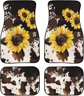 Butterfly Easy to Clean Crystal | Avtomobil döşəmə paspasları - car-floor-mats-19-3344cm-two-piece-set