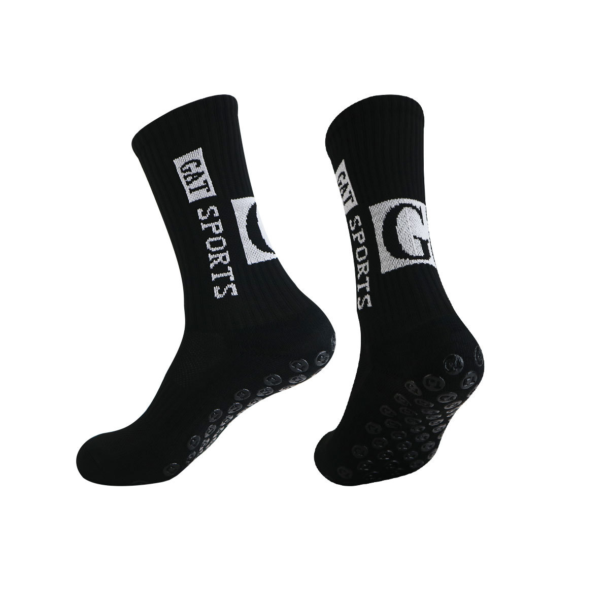 Non-Slip Football Socks With Anti-Slip Dots, Mid-Calf Sports Socks For Training & Matches, Breathable & Anti-Odor, Unisex Athletic Socks_vogvips.com