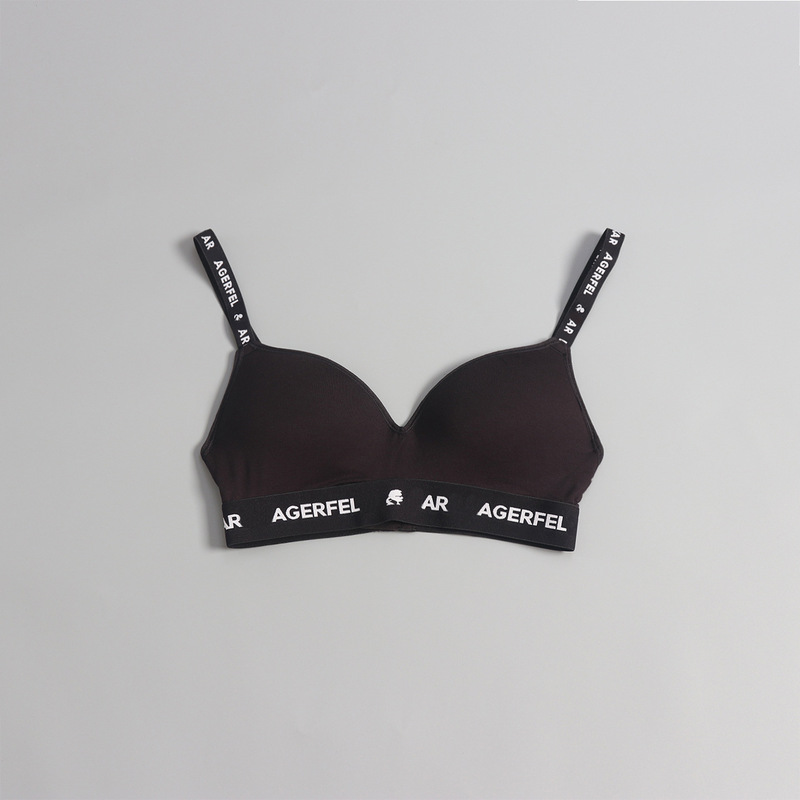 American Style 2024 New Sling Bra Women's Webbing Triangle Underwear Set