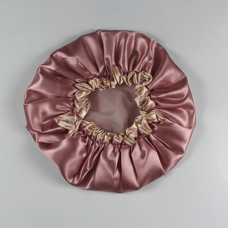 Yaling 9901 ventas directas de fábrica luz estilo de lujo Venta caliente PVEA doble capa engrosada impermeable ducha gorra de baño