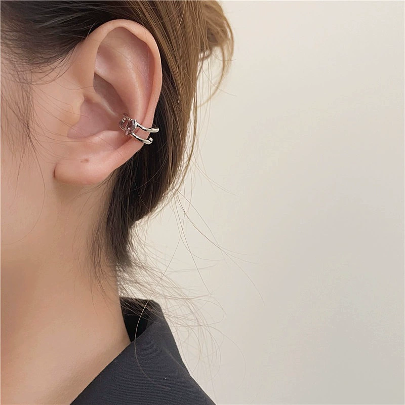Серьги из жемчуга, длинные серьги-кольца, без прокола, городской стиль, опт