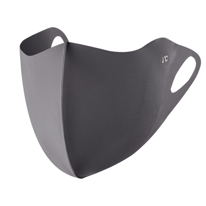 Máscara de hielo de verano, máscara de hielo transpirable, cara 3D estereoscópica protector solar, máscara de protección de ojos, máscara UV