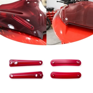 Harley Road Glide və Touring 2023+ üçün rəngli külək şüşəsi bəzək trimləri