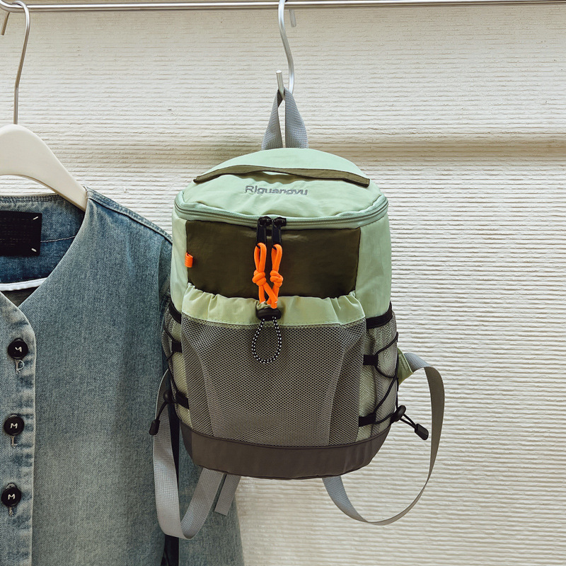 Mochila de Senderismo y Montañismo de Nylon Transpirable para Deportes al Aire Libre