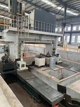 出售二手3.9x8米中捷数控龙门移动式镗铣床，西门子840D