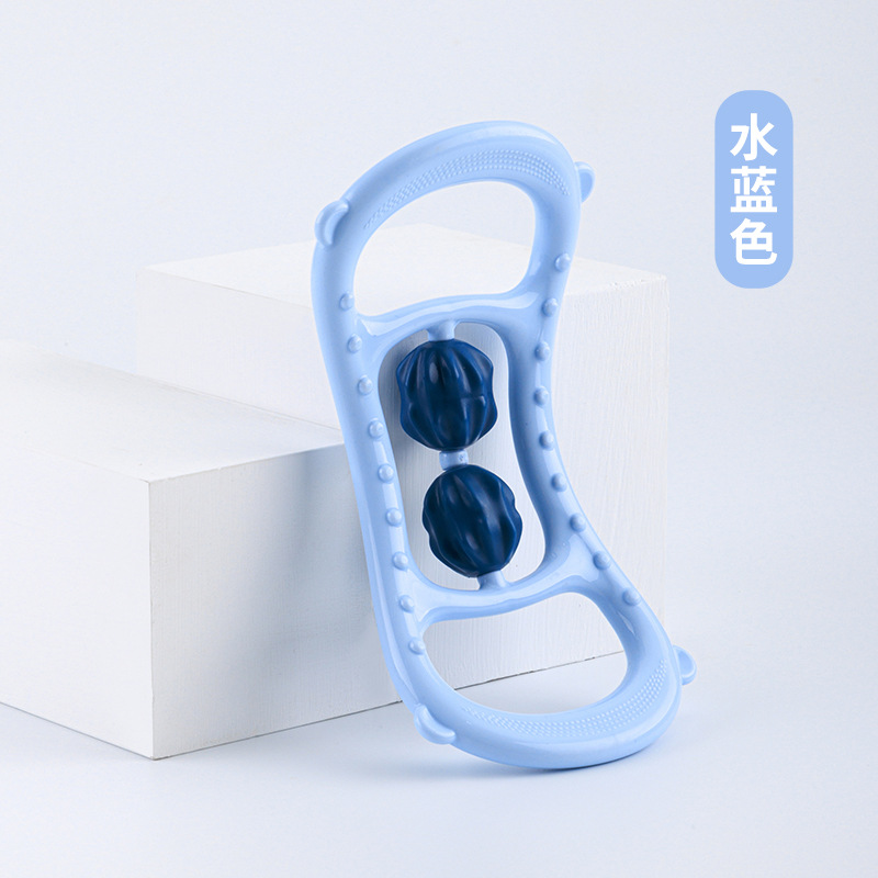 Procesamiento personalizado anillo de yoga hombro abierto espalda rueda de masaje relajación muscular muslo anillo clip de pierna anillo de estiramiento de la fascia