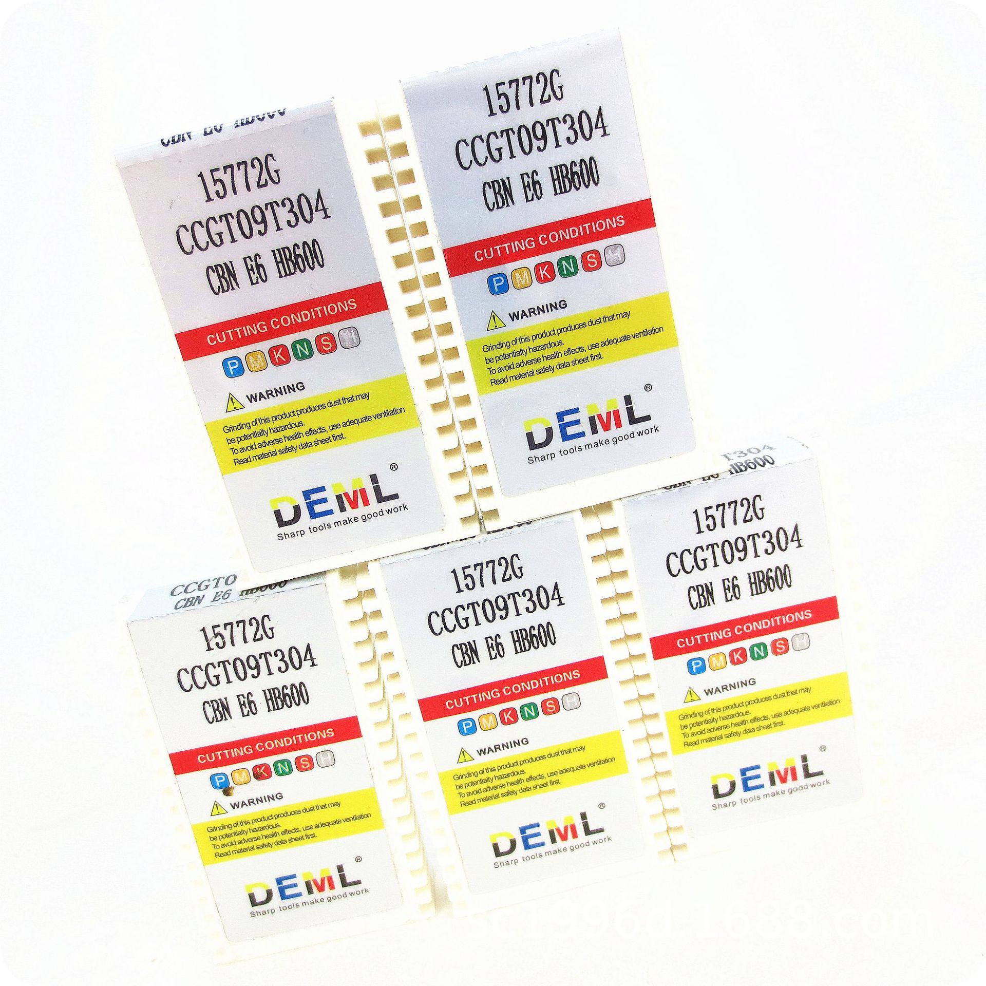 DEML刀片/德慕龙CBN氮化硼刀片：CCGT09T304 CBN E6 HB600