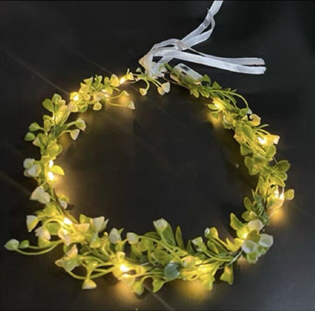 Mori para niños brillante y brillante corona de caña super inmortal banda de cabello de novia flores tocado de cabello banda de cabello espectáculo de fotos cabina