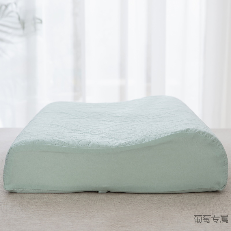 春季新款防水防头油家用床上用品乳胶单枕套学生宿舍小清新枕头套|undefined
