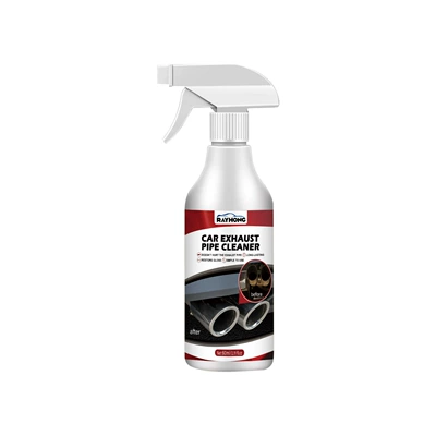 Rayhong Car Exhaust Pipe Cleaner, Rust Removal, Carbon Deposit Removal, Black Smoke Cleaner, Car and Motorcycle Maintenance (Cleaning/curing agent) - 60ml