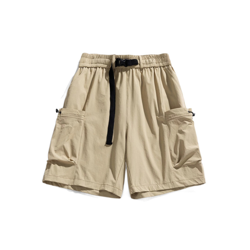 25 nuevos productos jóvenes estudiantes ociosos cinco o seis pantalones cortos transfronterizos para hombres y mujeres ropa deportiva de secado rápido de moda para correr ocio