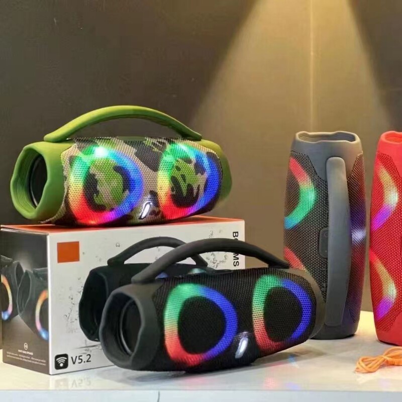 Foreign Trade Cross-Border Hot-Selling Box3 Mini Rgb Little War God Third Generation Satchel Card Wireless Bluetooth Speaker Foreign Trade Cross-Border Hot-Selling Box3 Mini Rgb Little War God Third Generation Satchel Card Wireless Bluetooth Speaker