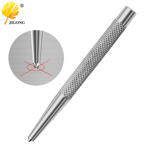 High hardness center punch, conical punch, center locator for drilling, fitter chisel punch