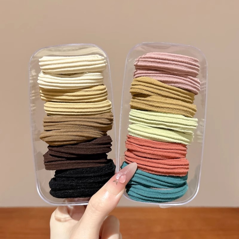 High Ponytail Hair Tie, High Elasticity Durable Rubber Band, Women's Hair Band, 2025 New Model, High-End Versatile Hair Accessory