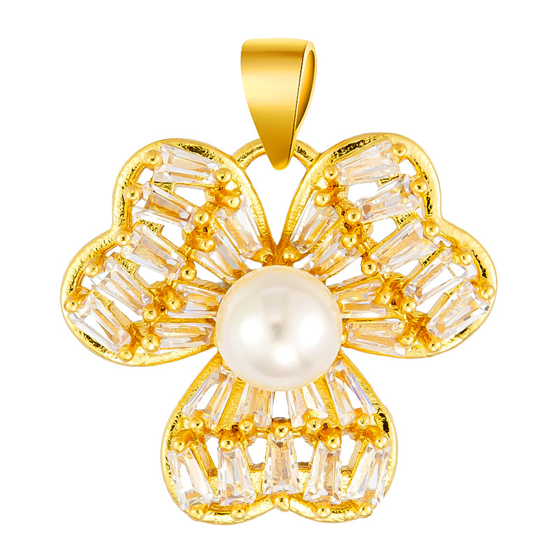 Antiguo método oro goteando aceite azul quemado colgante cuentas Dios de la riqueza atrapador de sueños flor cuentas de tambor accesorios de bricolaje joyería de transferencia