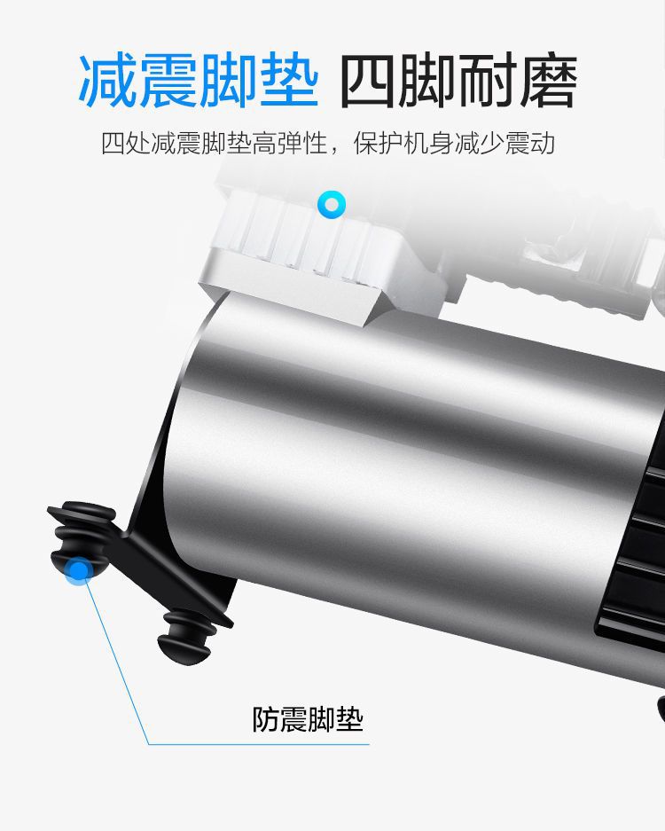 Cross-Border Car Air Pump Car Air Pump Metal Single Cylinder Multi-Function Air Pump 12V Portable One Piece Minimum
